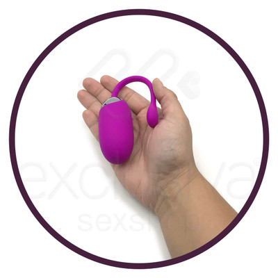 Foto 8 do produto Cápsula Vibratória Recarregável em Silicone com 12 Modos de Vibração - Pretty Love Brook | 7,2 x 3,3 cm