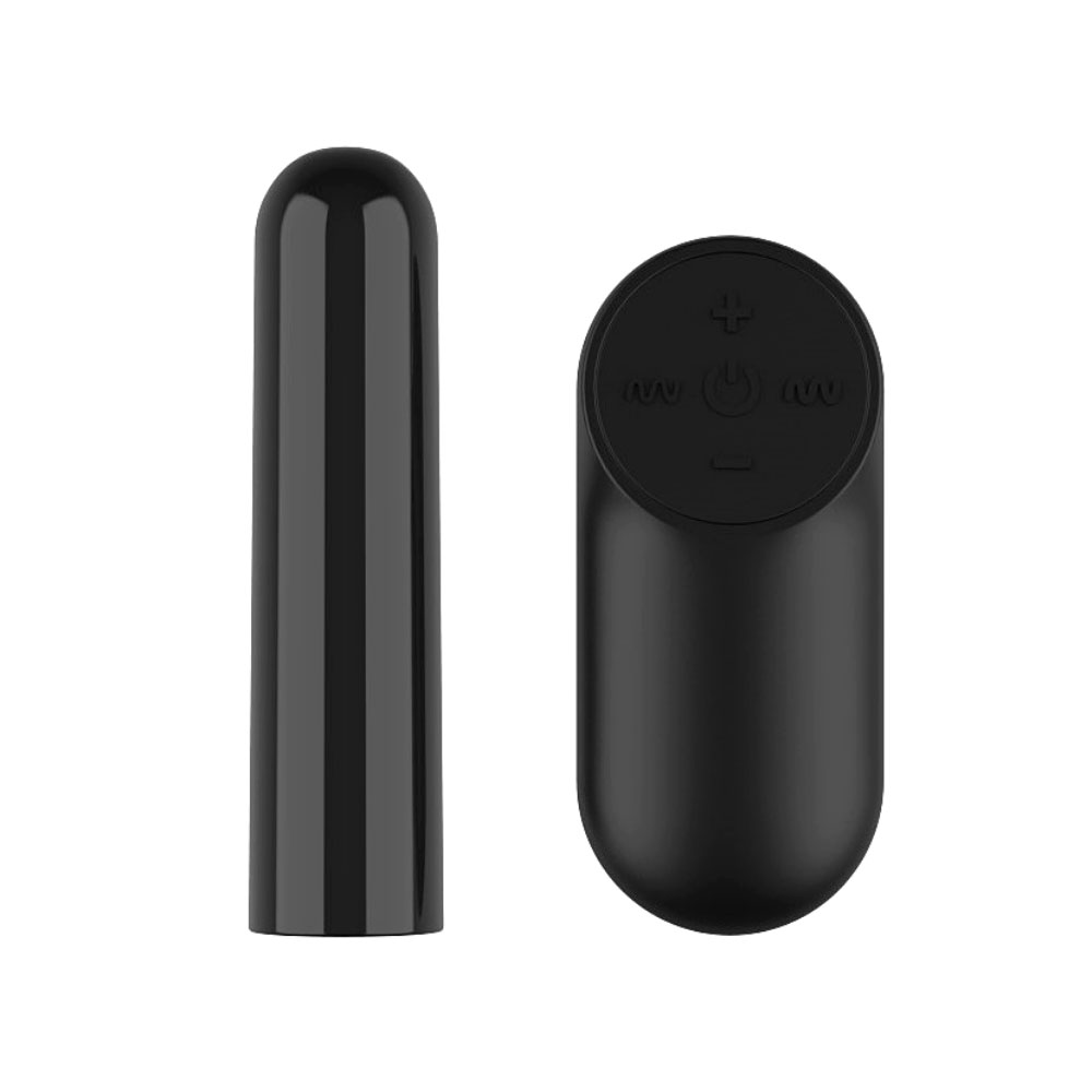 Cápsula Vibratória Recarregável em Silicone com 7 Modos de Vibrações, 4 Velocidades e Controle Remoto Sem Fio - Topo Toys Wish - 8,3 x 2 cm | Disponível em 2 Cores - 4