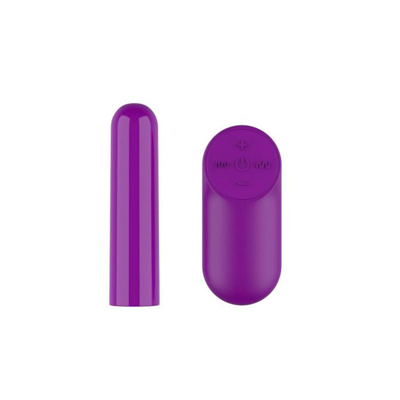 Cápsula Vibratória Recarregável em Silicone com 7 Modos de Vibrações, 4 Velocidades e Controle Remoto Sem Fio - Topo Toys Wish - 8,3 x 2 cm | Disponível em 2 Cores - 2