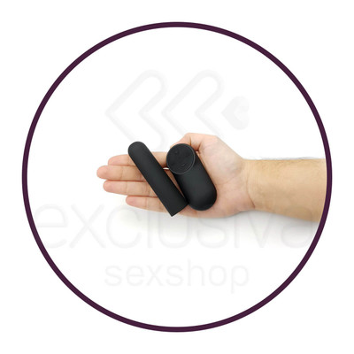 Foto 5 do produto Cápsula Vibratória Recarregável em Silicone com 7 Modos de Vibrações, 4 Velocidades e Controle Remoto Sem Fio - Topo Toys Wish - 8,3 x 2 cm | Disponível em 2 Cores