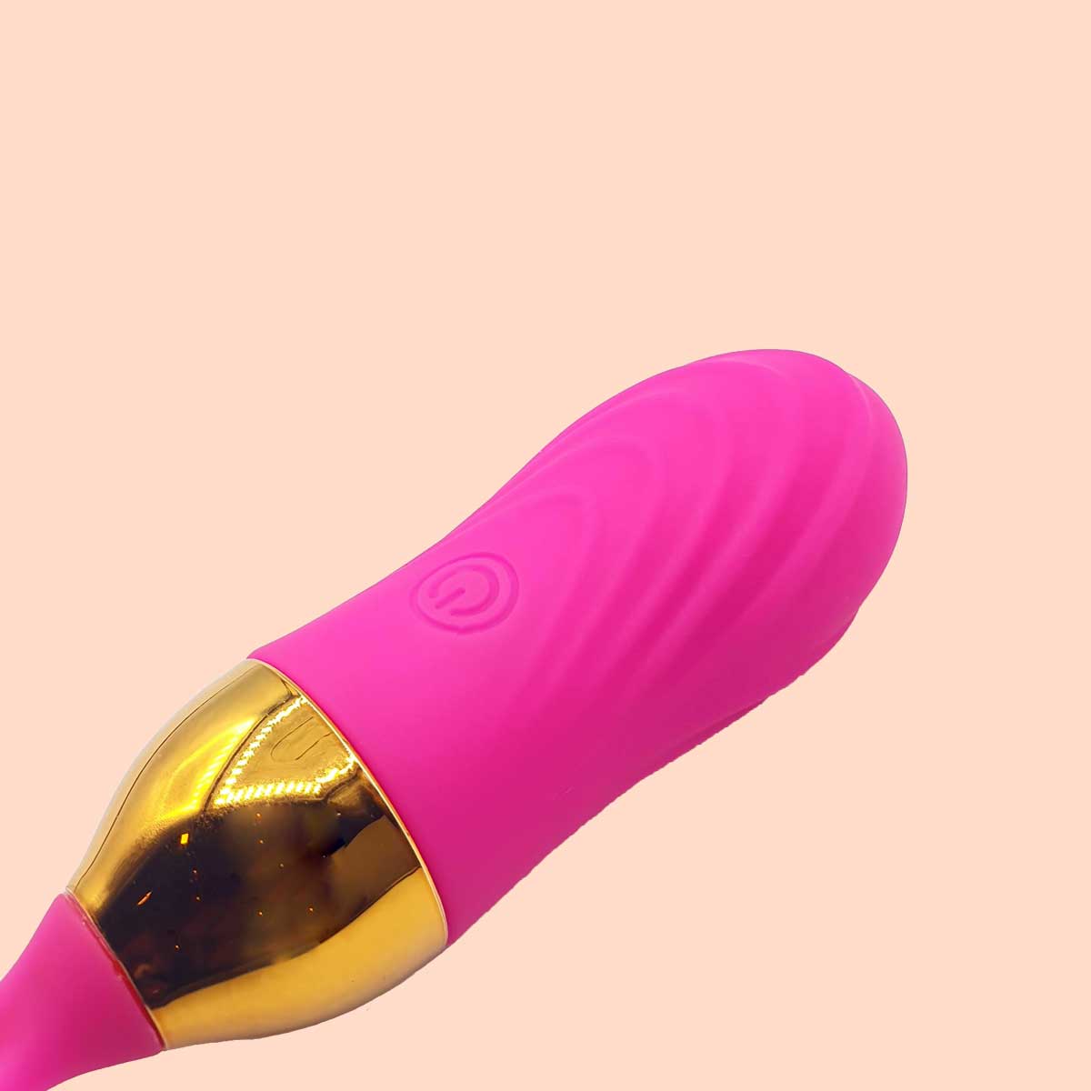 Cápsula Vibratória Recarregável em Silicone, 9 Modos de Vibração, Controle via Aplicativo e Alça de Segurança - Good Vibe Toys | 9,3 x 2,9 cm - 2