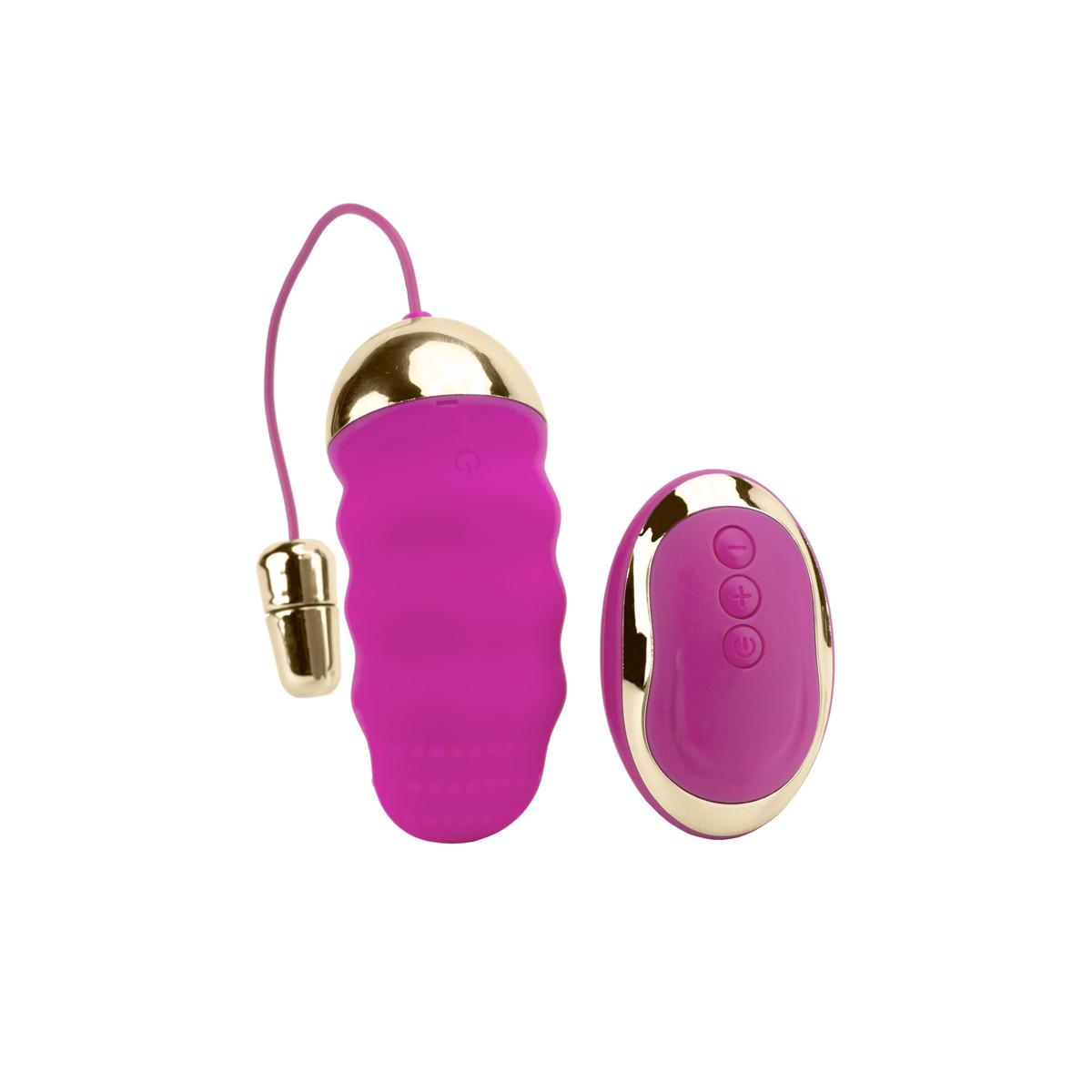 Cápsula Vibratória Recarregável com Cerdas Estimuladoras, 10 Modos De Vibração e Controle Remoto Sem Fio - Remote Control Jump Egg | 8,7 x 3,6 cm | Disponível Em 2 Cores - 5