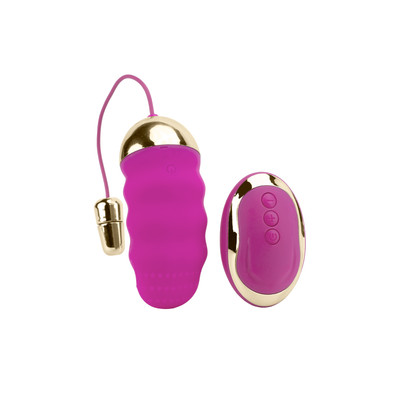 Foto 5 do produto Cápsula Vibratória Recarregável com Cerdas Estimuladoras, 10 Modos De Vibração e Controle Remoto Sem Fio - Remote Control Jump Egg | 8,7 x 3,6 cm | Disponível Em 2 Cores
