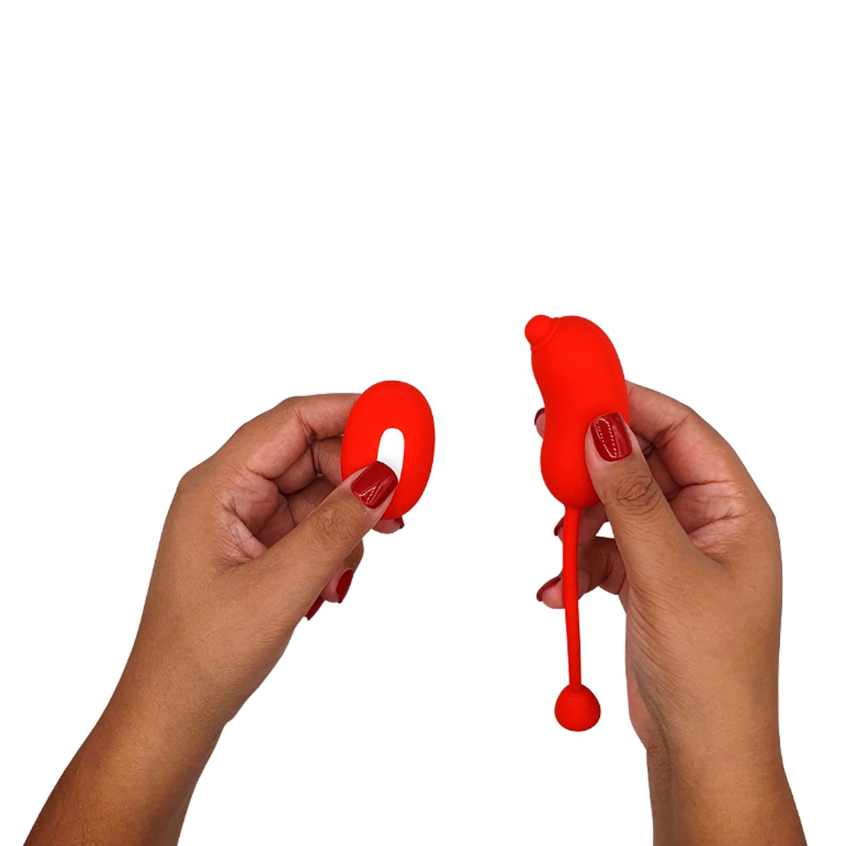 Cápsula Vibratória Recarregável Via USB Magnético com 7 Modos de Vibrações - I-Moon Izu | 7 x 3,1 cm - 8