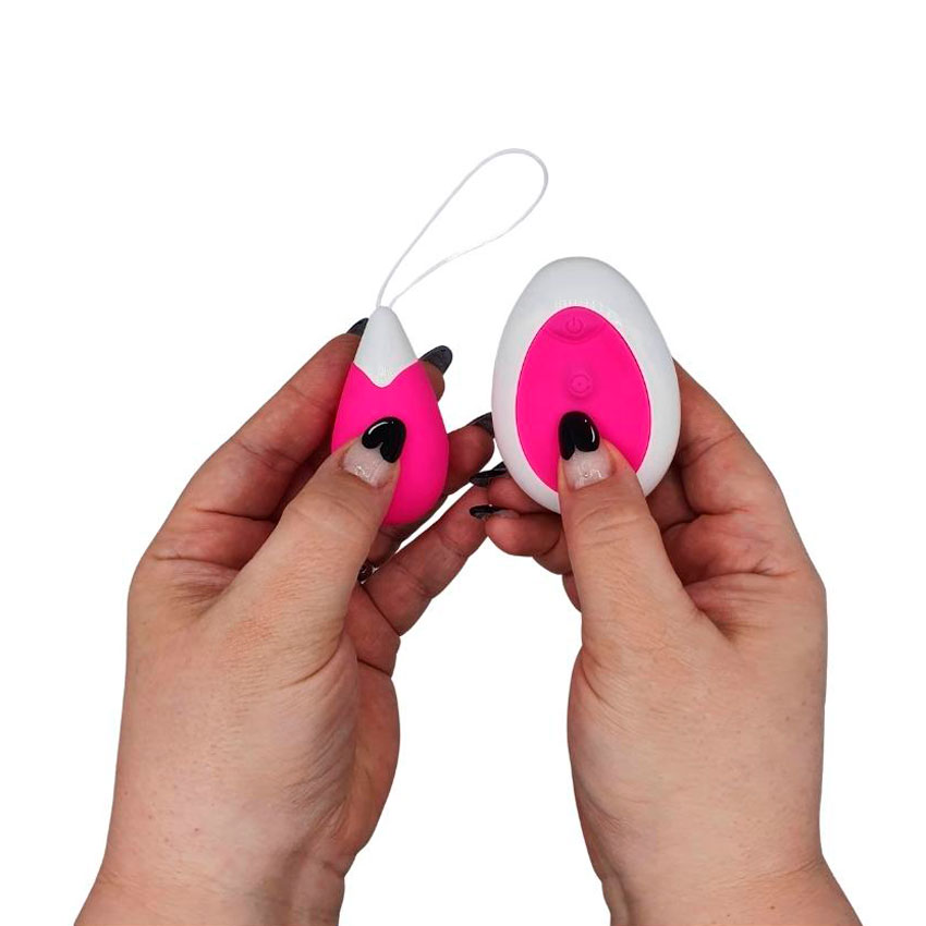 Cápsula Vibratória em Silicone com 10 Modos de Vibrações, Recarregável e Controle Remoto - XXOO Sweet Heart | 6,2 x 3,2 cm | Disponível em 2 Cores - 5