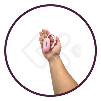 Cápsula Vibratória em Silicone com 12 Modos de Vibração, 3 Intensidades de Choque e Controle via App  - Pretty Love Doreen | 7,2 x 3,3 cm | Disponível em 2 Cores