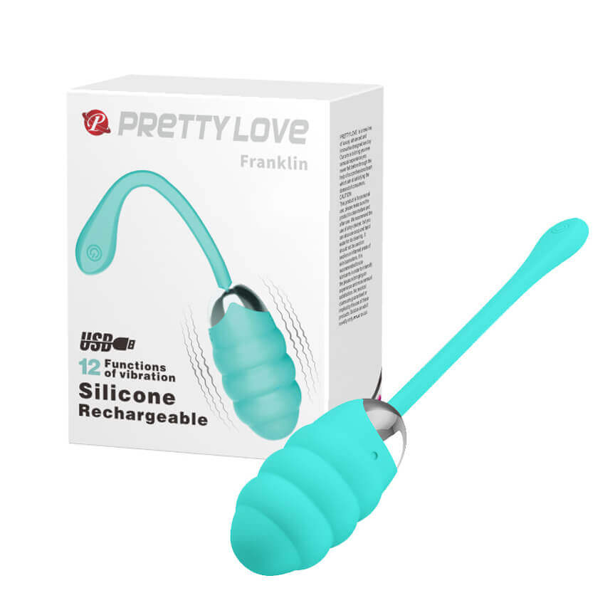Cápsula Vibratória em Silicone Macio com 12 Modos de Vibração e Recarregável - Pretty Love Franklin | Disponível em 2 Cores - 5
