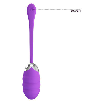 Foto 3 do produto Cápsula Vibratória em Silicone Macio com 12 Modos de Vibração e Recarregável - Pretty Love Franklin | Disponível em 2 Cores