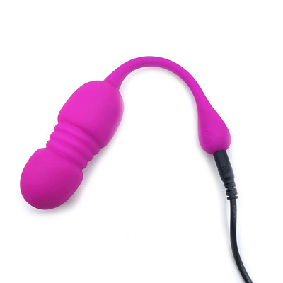 Foto 4 do produto Capsula Vibratória em Silicone com 12 Movimento de Vai e Vem e Controle Remoto - Pretty Love Callieri | 8 x 3,2 cm