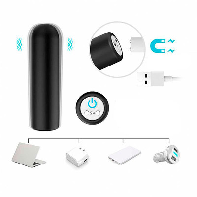 Foto 2 do produto Cápsula Vibratória em Silicone, 9 Modos de Vibração, Controle Remoto Sem Fio e Recarregável - SI Seed-RCT | Disponível em 4 Cores