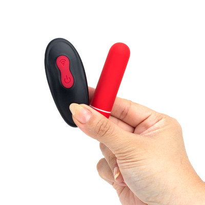 Foto 9 do produto Cápsula Vibratória em Silicone, 9 Modos de Vibração, Controle Remoto Sem Fio e Recarregável - SI Seed-RCT | Disponível em 4 Cores