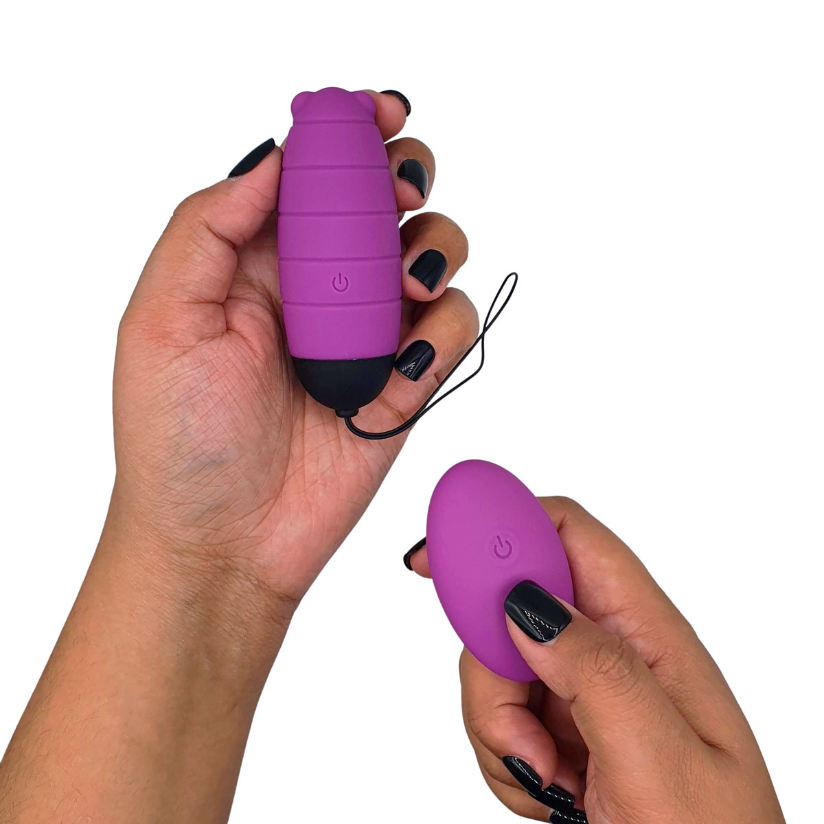 Cápsula Vibratória em Silicone com 9 Modos de Vibrações e Controle Remoto sem Fio - Baby Bee S-Hande | Disponível em 2 Cores - 7