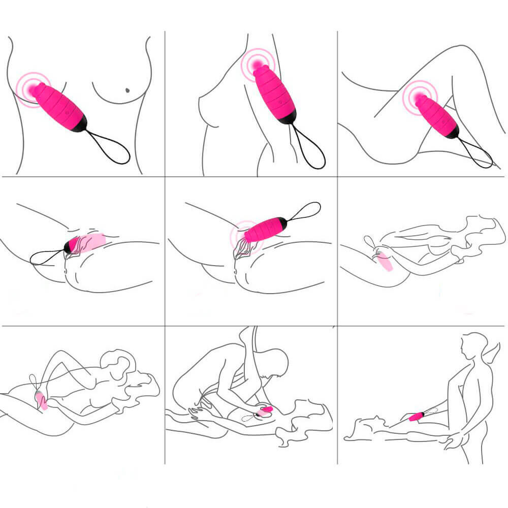 Cápsula Vibratória em Silicone com 9 Modos de Vibrações e Controle Remoto sem Fio - Baby Bee S-Hande | Disponível em 2 Cores - 3