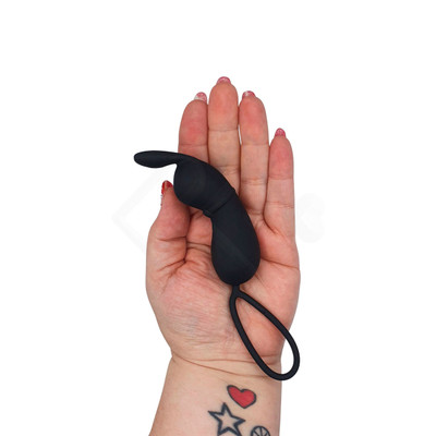 Cápsula Vibratória em Silicone com Formato de Coelho, 7 Modos de Vibração, Função de Memória  - Pretty Love Rosalie | 9 x 2,8 cm