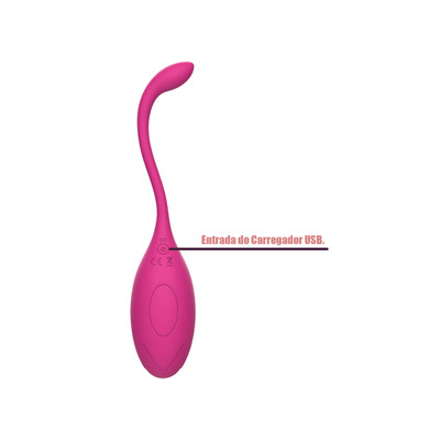 Foto 8 do produto Cápsula Vibratória em Silicone Recarregável com 10 Modos de Vibrações e Controle por Aplicativo - Vibrator Vibe | 16,5 x 3,4 cm| Disponível em 3 Cores