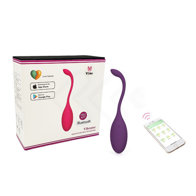 Foto 1 do produto Cápsula Vibratória em Silicone Recarregável com 10 Modos de Vibrações e Controle por Aplicativo - Vibrator Vibe | 16,5 x 3,4 cm| Disponível em 3 Cores