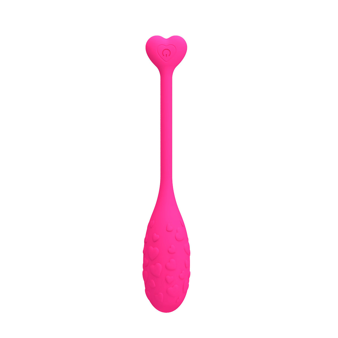 Cápsula Vibratória em Silicone Texturizado com Corações, 12 Modos de Vibração, Controle via Aplicativo e Recarregável - Pretty Love Fisherman | 7,5 x 3,1 cm - 3
