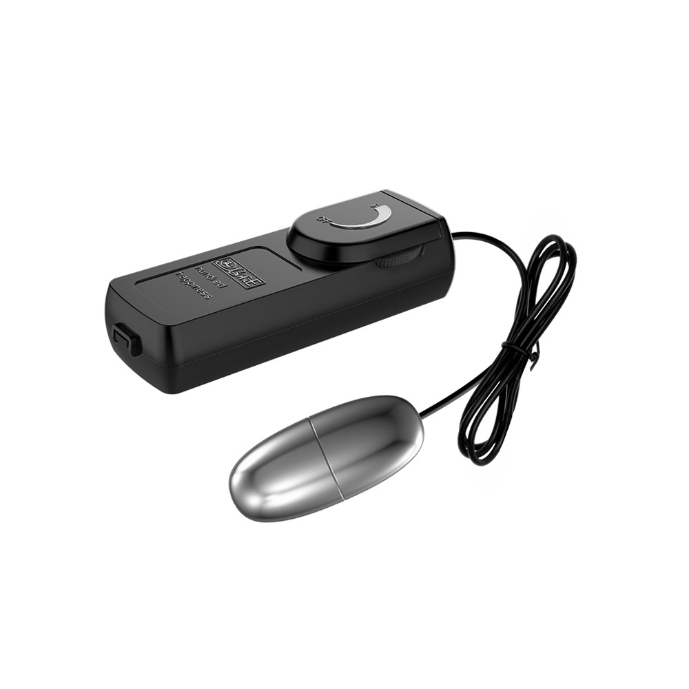 Cápsula Vibratória com Vibração Multivelocidade e Controle com Fio - Vibra Egg | 5,7 x 2,7 cm - 3