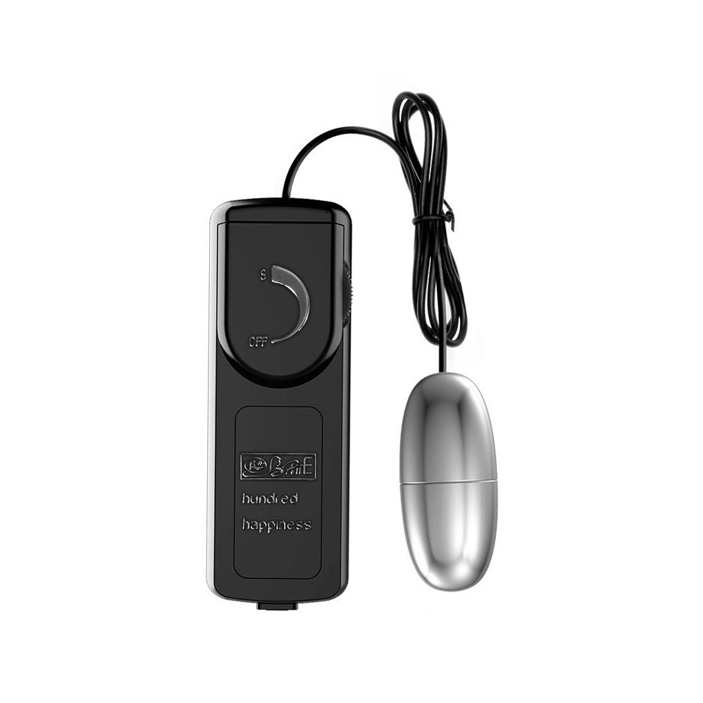 Cápsula Vibratória com Vibração Multivelocidade e Controle Remoto com Fio - Sexy Fantasy Enjoy | 5,6 x 2,6 cm - 2