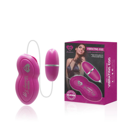 Foto 1 do produto Cápsula Vibratória com Vibração Multivelocidade e Controle Remoto com Fio - Vibrating Egg| Disponível em 2 Cores