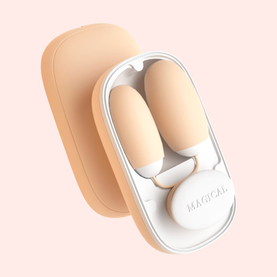 Cápsulas com 12 Modos de Vibração, Controle Remoto com Fio no Formato de Case e Recarregável - Lilo We Love Magic Box - 2