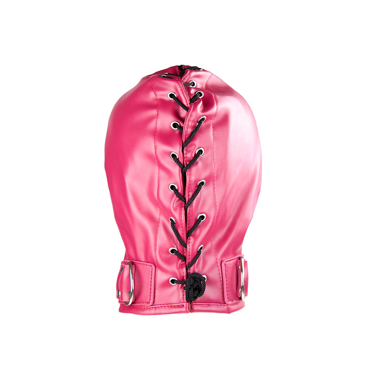 Capuz em PU com Abertura de Zíper nos Olhos e Boca - 3R Import | Tamanho Único | Disponível em 2 Cores - 4