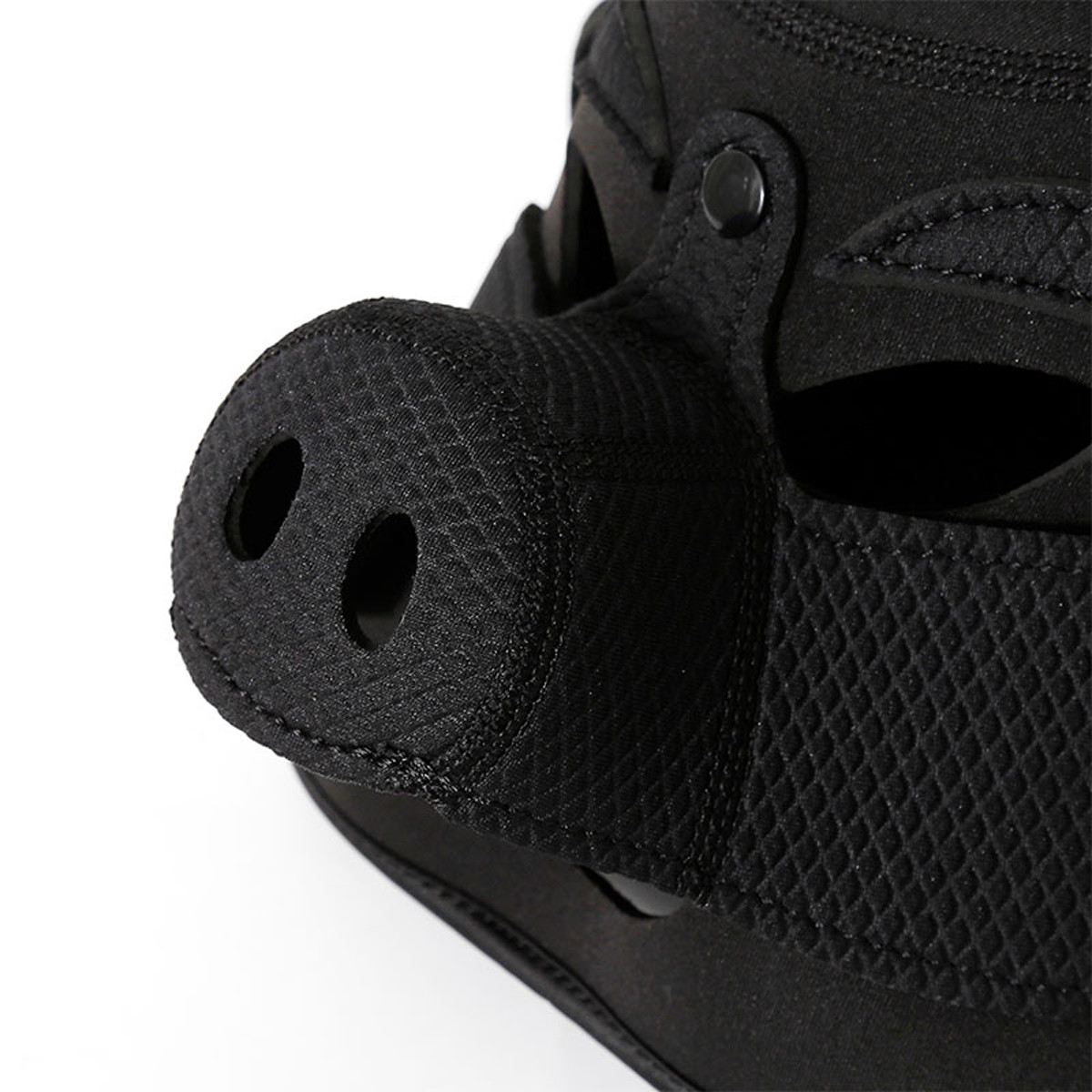 Capuz em PU com Orelhas e Focinho de Porco Removível - 3R Import | Tamanho Único - 4