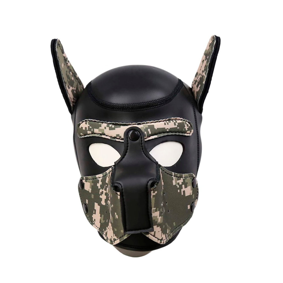 Capuz Sado em Neoprene com Formato de Cachorro e Focinho Removível - Puppy Hood | Tamanho Único | Disponível em 4 Cores - 10