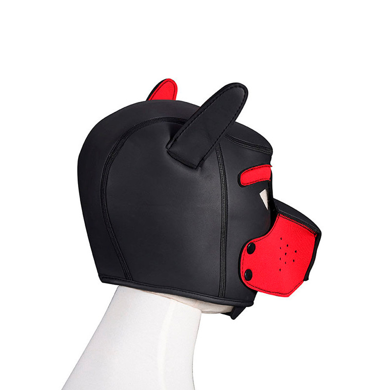 Capuz Sado em Neoprene com Formato de Cachorro e Focinho Removível - Puppy Hood | Tamanho Único | Disponível em 4 Cores - 6