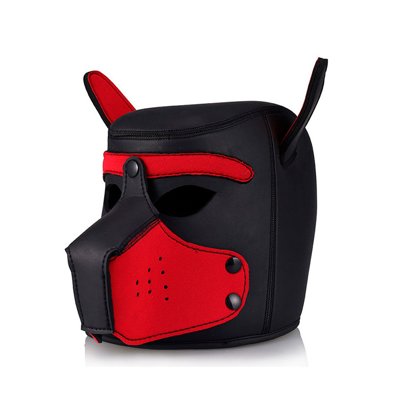 Capuz Sado em Neoprene com Formato de Cachorro e Focinho Removível - Puppy Hood | Tamanho Único | Disponível em 4 Cores - 5