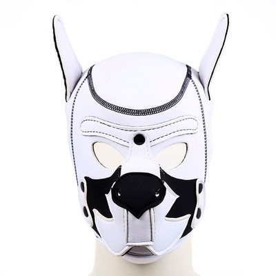 Foto 5 do produto Capuz Sado em Neoprene com Formato de Cachorro, Orelhas Articuláveis e Focinho Removível - Puppy Hood | Tamanho Único