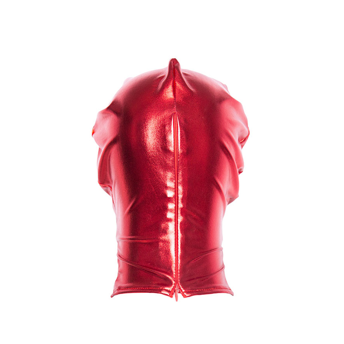 Capuz em Tecido com Abertura na Região dos Olhos e Fecho com Zíper Traseiro - 3R Import | Tamanho Único | Cor: Vermelho - 3