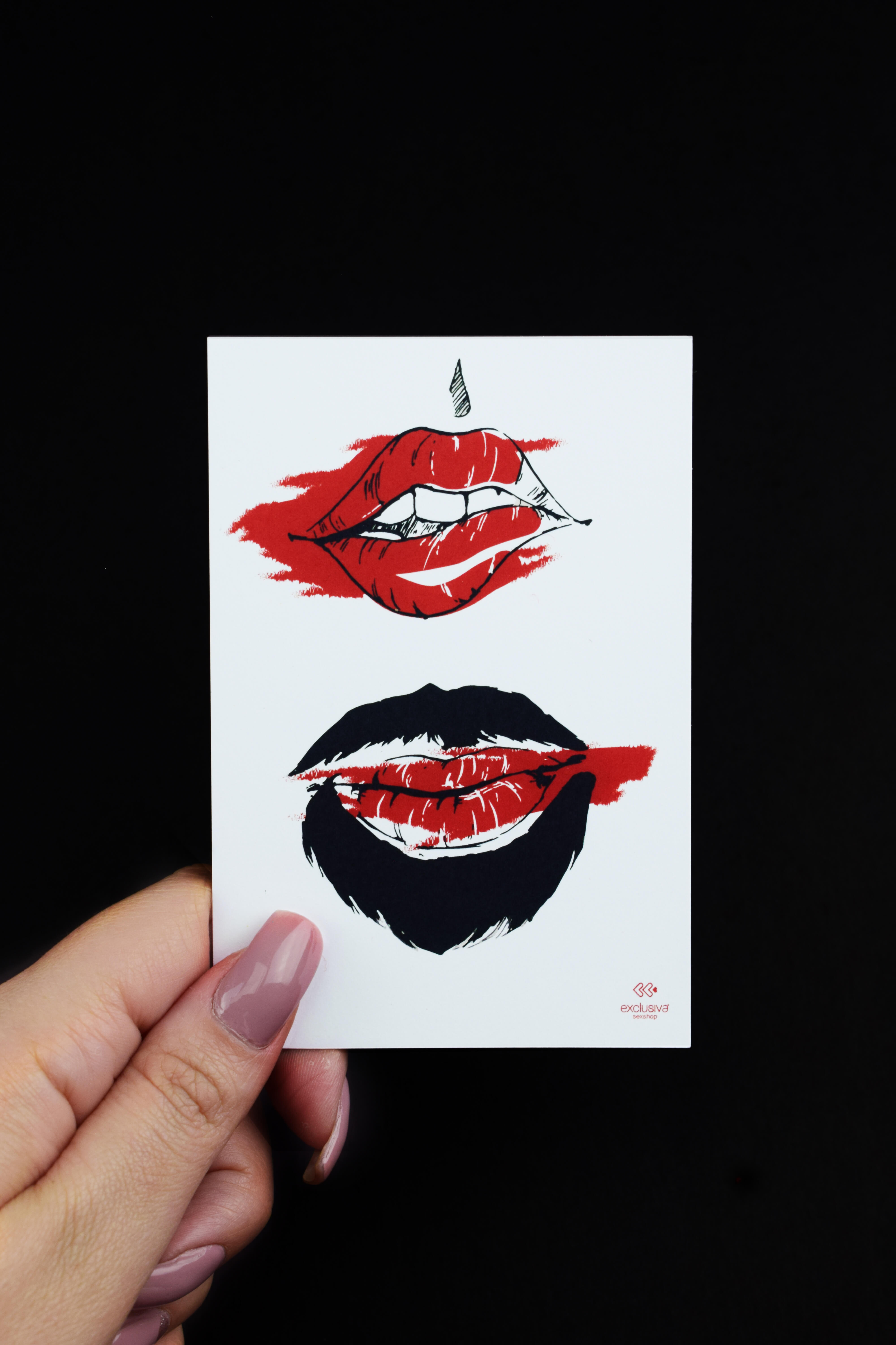 Postais Presente - Boca Borrada - 3