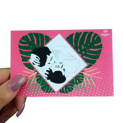 Cartão de Presente Carícias - Exclusiva | 12 x 8 cm