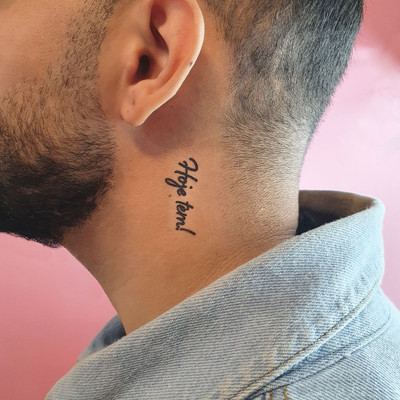 Cartela com Tatuagens Provisórias Sexys - Tattoo com Prazer | 15 x 10 cm