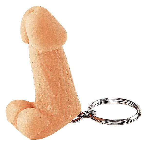 Chaveiro Erótico em Formato de Pênis - Adão & Eva | 5,5 cm | Disponível em 3 Cores - 4