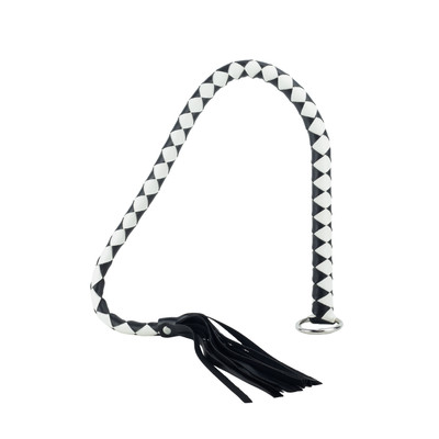 Chicote com Tiras em Couro Sintético e Cabo Maleável - Adão & Eva Naughty King | 90 cm
