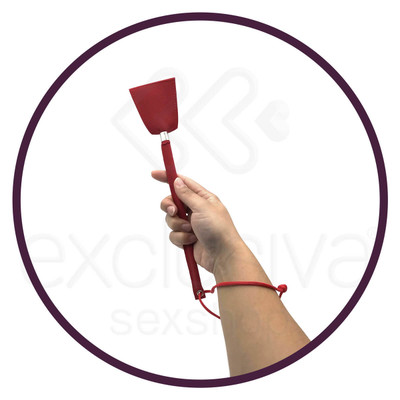 Foto 6 do produto Chibata Tiazinha em Couro Sintético - Brasil Fetiche - 28 cm | Disponível em 5 Cores
