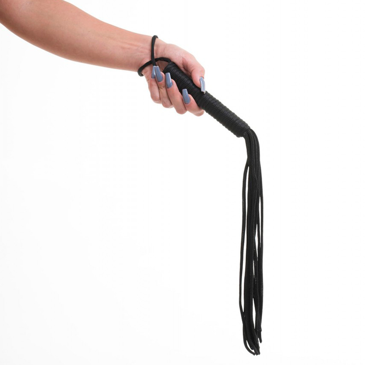 Chicote com Cordas e Alça de Segurança - Sexy Fantasy | 32 cm | Disponível em 2 Cores - 3