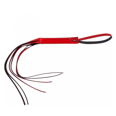 Chicote Reforçado em Couro Sintético com 6 Tiras - Brasil Fetiche - 56 cm | Disponível em 4 Cores
