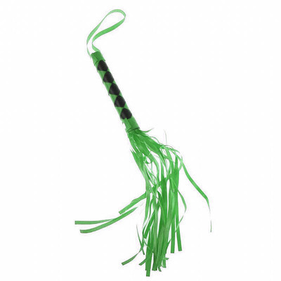 Foto 1 do produto Chicote com Tiras em Couro Sintético - 25 cm | Cor: Verde