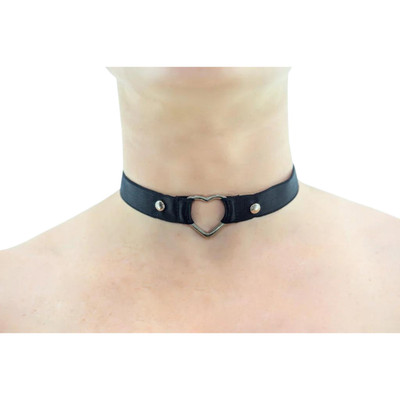 Foto 2 do produto Chocker em Nylon com Detalhe de Coração - SD Girl | Disponível em 3 Cores