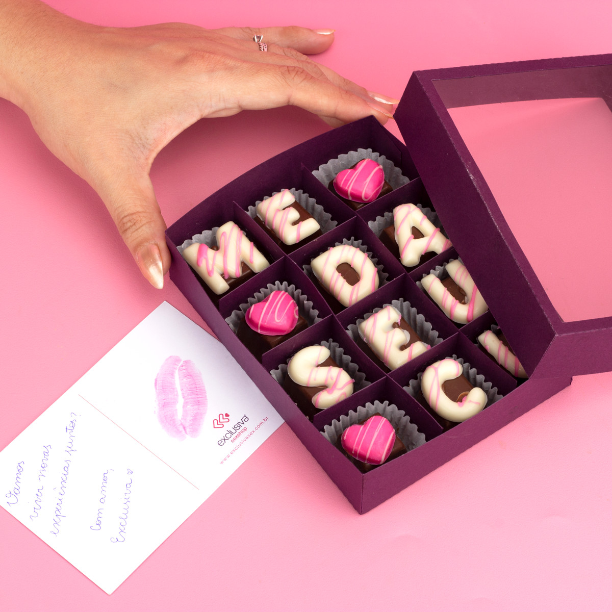 Chocolate Caseiro ao Leite ''Me Da Seu C*'' - Exclusiva | 12 unidades - 3