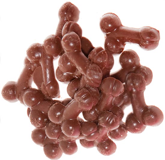 Chocolate Caseiro no Formato de Mini Pênis - 3