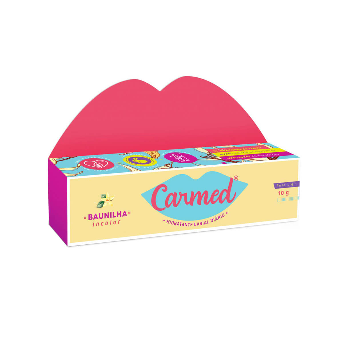 Hidratante Labial Diário - Cimed Carmed |10g | Disponível em 6 Sabores - 4
