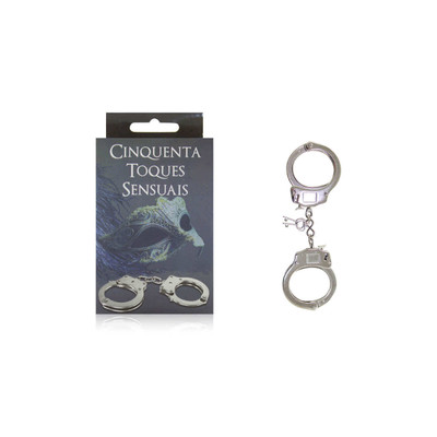Foto 1 do produto Cinquenta Toques Sensuais - Algema em Aço Inox