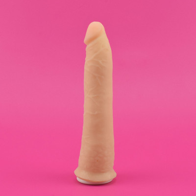 Foto 2 do produto Cinta em Courvin com Prótese Peniana Realística em Cyberskin e Vertebra - Magic Sexy | 20 x 3,6 cm