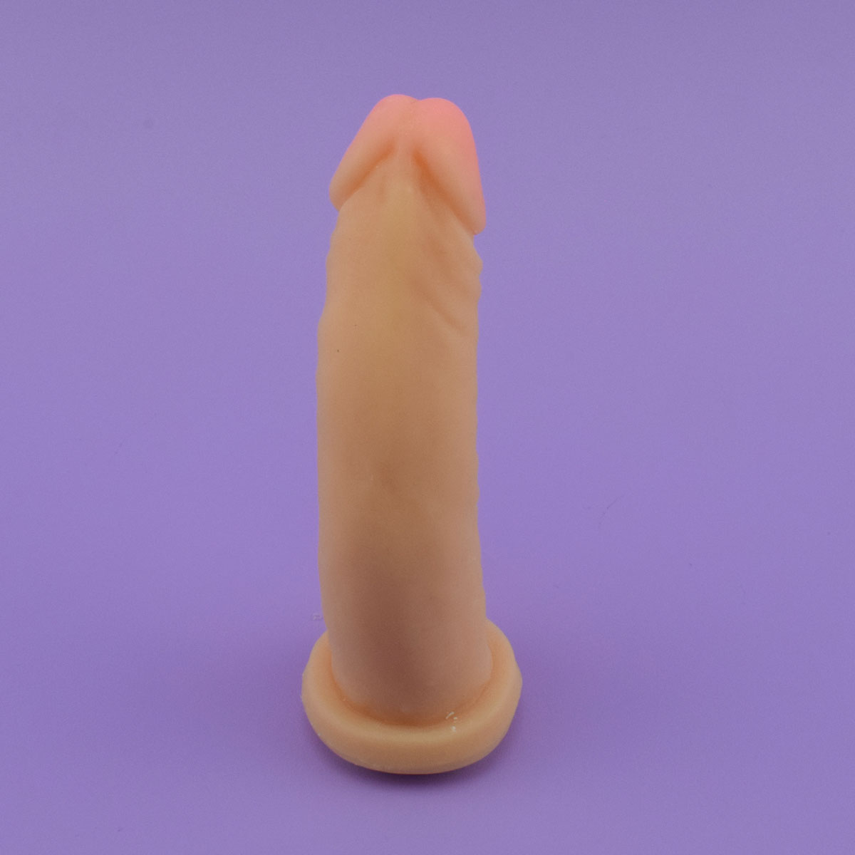 Cinta Elástica com Prótese em Formato de Pênis em Cyberskin - Magic Sexy | 15 x 3,8 cm - 2