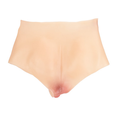 Cinta Estilo Cueca com Prótese Peniana Realista em Silicone - SI Real Skin Feeling | 15,5 x 4 cm