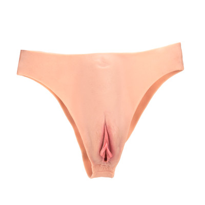 Cinta no Formato de Calcinha com Vagina Penetrável em Silicone, Realística, Texturizada e Resistente à Água - SI | 18 x 3 cm
